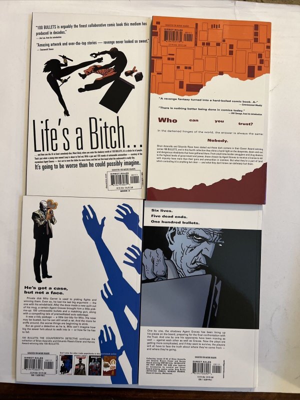 100 BULLETS TPB Vol 1-13 Complete + BROTHER LONO VERTIGO COMICS GRAPHIC NOVELS