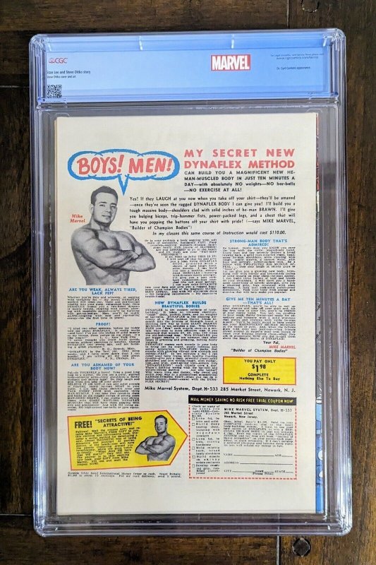 Amazing Spider-Man (1963 1st Series) #33 Ditko Art CGC 8.5