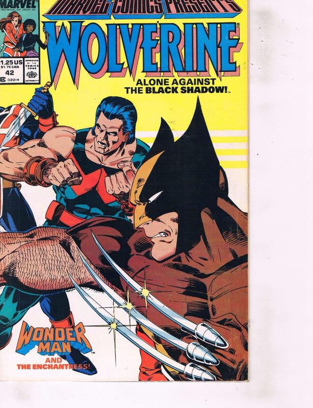 Lot Of 2 Marvel Books Wolverine #40 and #42  Ironman  ON2