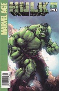 Marvel Age Hulk #1 (Newsstand) FN ; Marvel