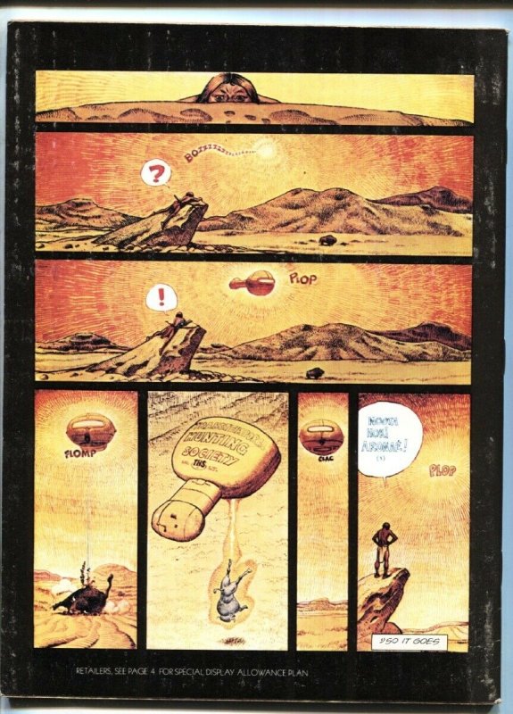 HEAVY METAL AUG 1977-BERNI WRIGHTSON COVER-MOEBIUS-