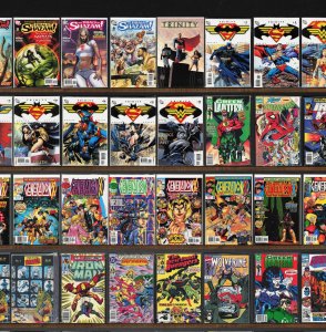 Huge Lot 150+ Comics with Generation X, X-Factor, Trinity, Iron Man & More!