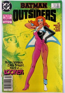 Batman and the Outsiders #31 (6.5, 1986) MARK JEWELERS