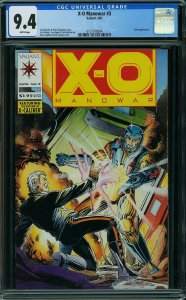 X-O Manowar #3 (1992) CGC 9.4 NM