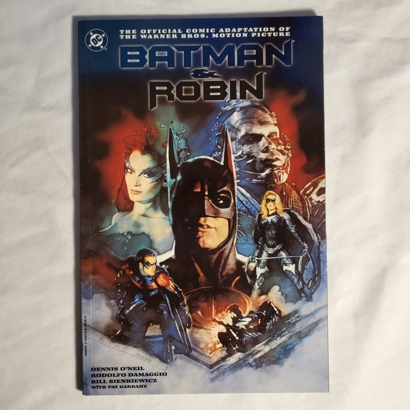 Batman and Robin Movie 1 Very Fine+ Painted cover by C. Michael Dudash