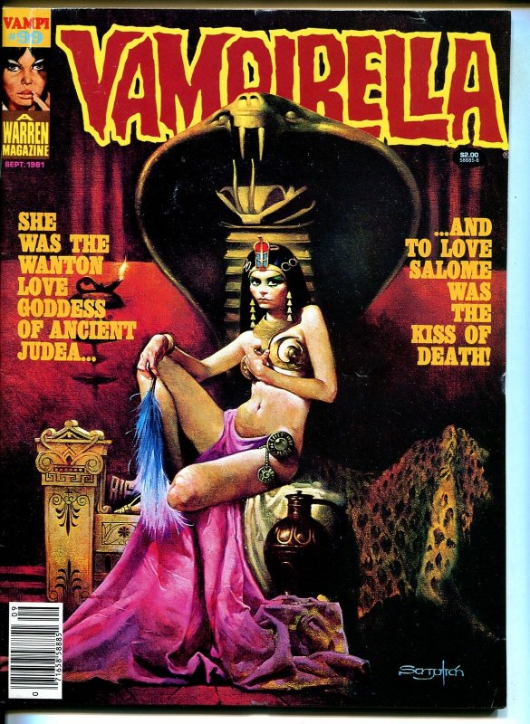 Vampirella #99 1981-Warren-Good Girl Art snake cover-horror-FN+ 