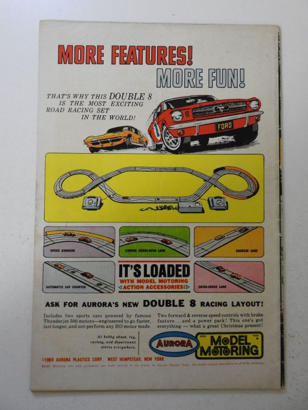 Strange Adventures #185 (1966) VG Condition moisture stain