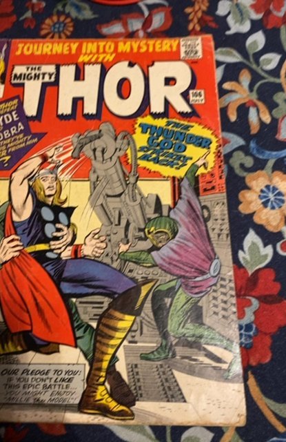 Journey into Mystery #106 (1964)thunder God strikes back