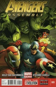 Avengers Assemble (4th Series) #9 VF/NM ; Marvel | Bendis Bagley