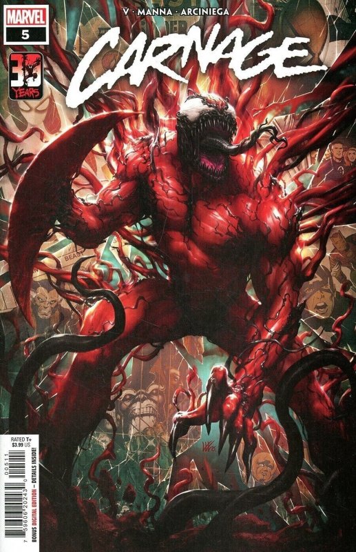 Carnage #5 Comic Book 2022 - Marvel