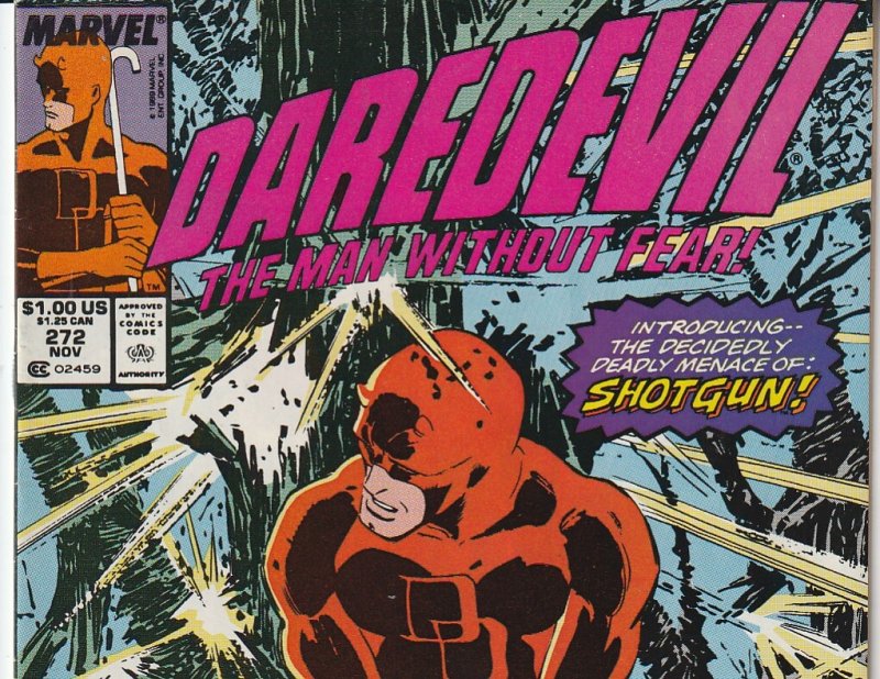 Daredevil(vol. 1)# 272   Inhumans Appearance !