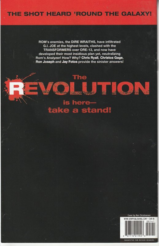 Revolution - Rom  One Shot ! REVOLUTION TIE -IN !