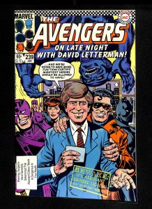 Avengers #239 David Letterman!