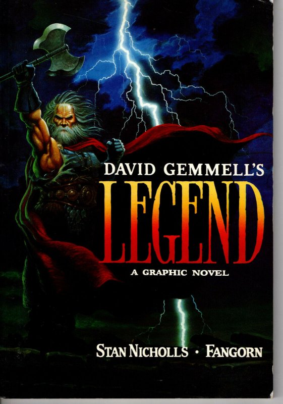 David Gemmell's Legend A Graphic Novel! 1st Edition! Rare & Out of Print!