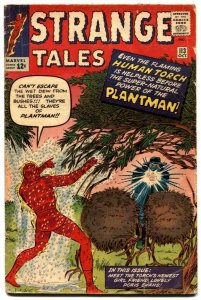 Strange Tales #113 1963-HUMAN TORCH-PLANTMAN-DR STRANGE VG