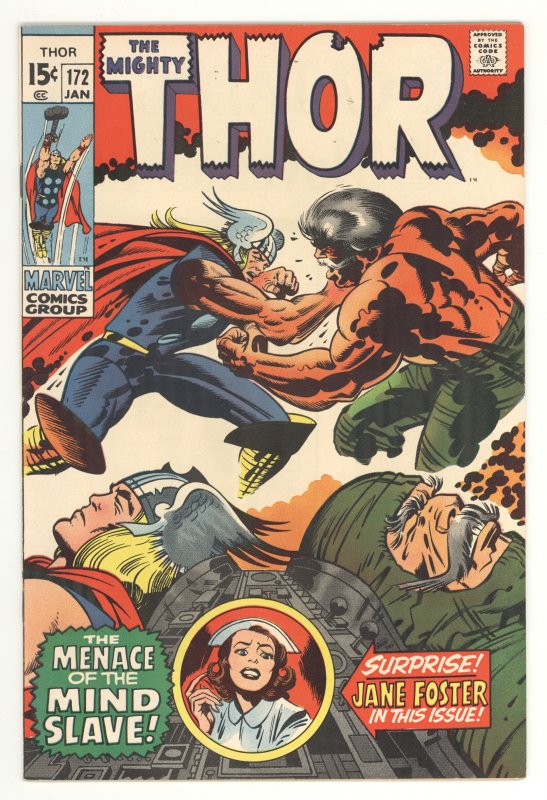 Thor #172 (1970) Jane Foster!