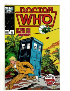 Lot Of 12 Doctor Who Marvel Comic Books #12 13 14 15 16 17 18 19 20 21 22 23 GE6