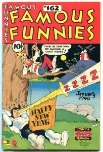 Famous Funnies #162 1948- New Year cover- Buck Rogers FN-