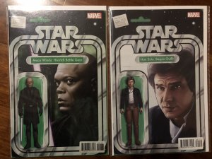 John Tyler Christopher Star Wars Action Figure Variants NM Lot NEAR COMPLETE 132