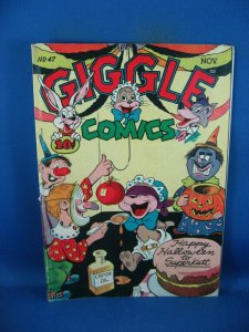 GIGGLE COMICS 47 VG F WITCH HAZEL 1947