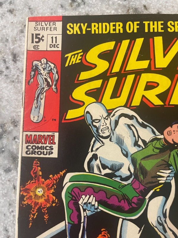 Silver Surfer # 11 VF Marvel Comic Book Stan Lee Hulk Thor Avengers 16 J864