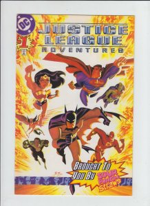 Justice League Adventures #1B VF/NM; DC | Complimentary SourPunch Straws edition 