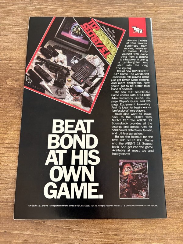 Daredevil # 254 NM Marvel Comic Book Typhoid Mary Romita Jr. Cover 2 J439