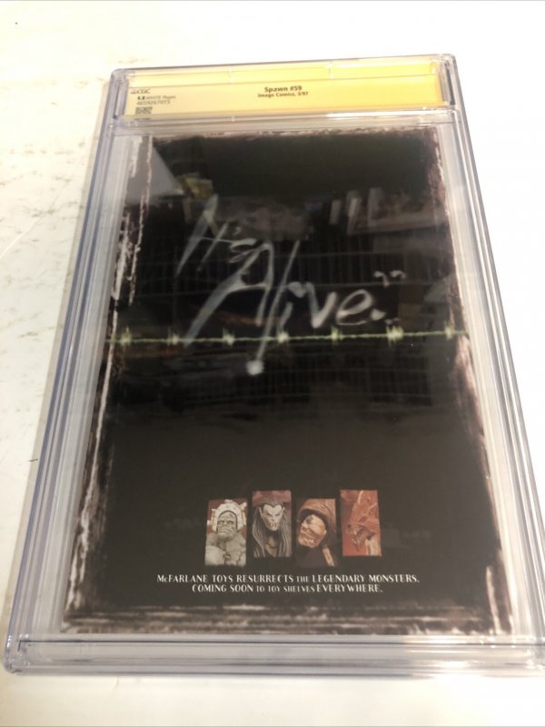 Spawn (1997) # 59 (CGC 9.8 SS) Signed Greg Capullo * Image Comics * Census = 2