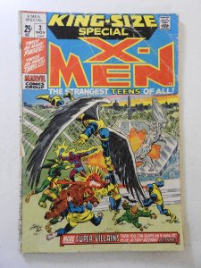 X-Men Annual #2 (1971) FR Condition 2/3 book-length cumulative spine split