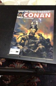 The Savage Sword of Conan #148 (1988) Frank Frazetta Style cvr! High-Grade VF/NM