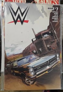 WWE # 7  2017,  BOOM STUDIOS WORLD WRESTLING ENTERAINMENT JAKE THE SNAKE