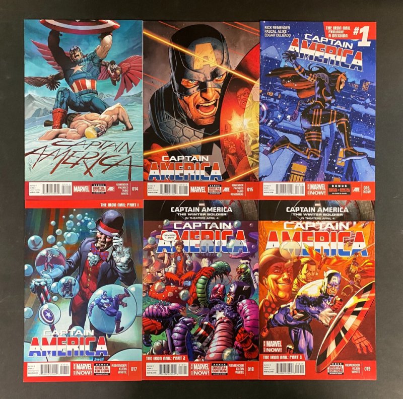 Captain America (2013) #'s 1-25 Complete NM (9.4) Set 1st Sam Wilson as Cap