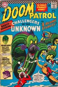 Doom Patrol #102 - 4th App Beast Boy - 1966 (Grade 5.0) WH