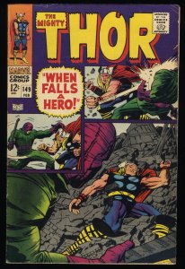 Thor #149 2nd Wrecker! Origin Black Bolt! Inhumans!