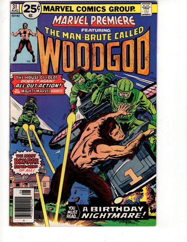 Marvel Premiere #31 -  1st Appearance WOODGOD Keith Giffen