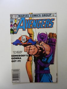 The Avengers #223 Newsstand Edition (1982) FN/VF condition