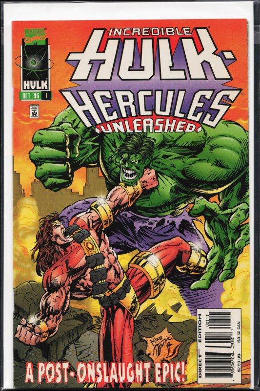 Incredible Hulk: Hercules Unleashed Direct Edition (1996) Hercules