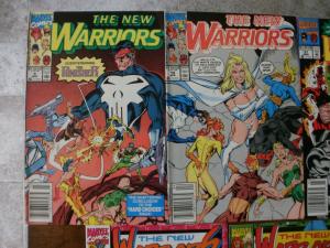 7 MARVEL Comic: THE NEW WARRIORS #9 10 21 26 37 38 39