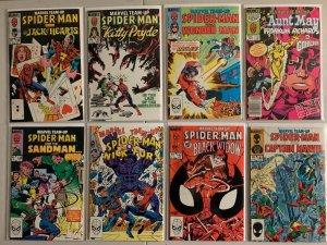 Marvel Team-Up comics lot #111-149 + 3 annual + bonus 35 diff avg 6.0 (1981-85)