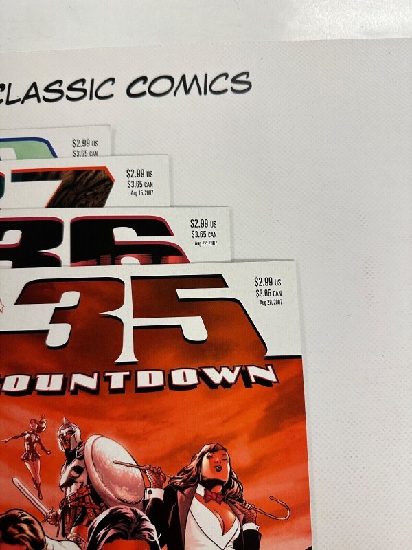 4 Countdown  DC Comic Books # 35 36 37 38 Batman Superman Flash  31 CT3
