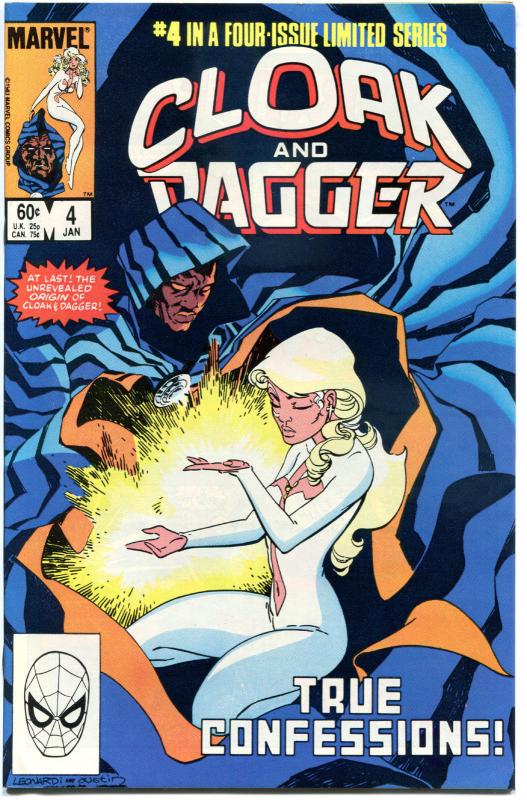 CLOAK and DAGGER #1 2 3 4, VF+, 1983,  4 issues, more Marvel in store