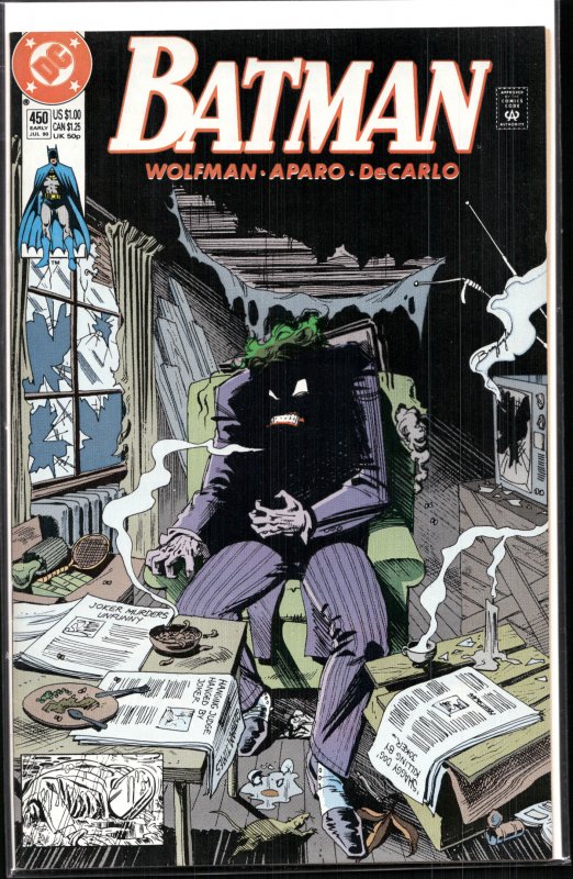 Batman #450 (1990) Batman [Key Issue]