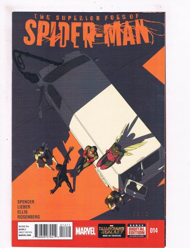 Superior Foes Of Spider-Man # 14 FN/VF 1st Print Marvel NOW Comic Book Rhino S63