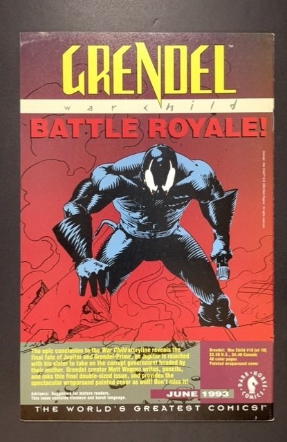 Dark Horse Presents #72 (1993)