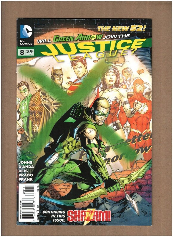 green arrow justice league new 52