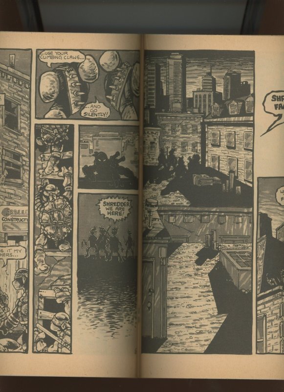 (1985) Teenage Mutant Ninja Turtles #1: KEY! 4TH PRINT! WRAPAROUND! (7.0/7.5)