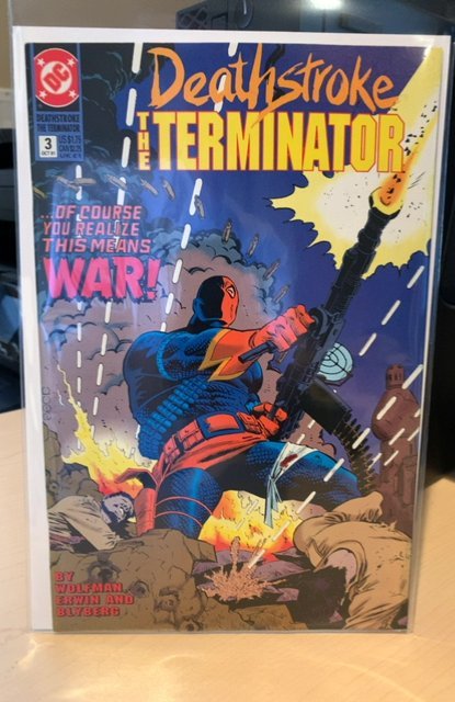 Deathstroke the Terminator #3 (1991) 8.5 VF+