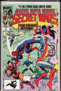 Marvel Super Heroes Secret Wars #3 (1984) [Key Issue]