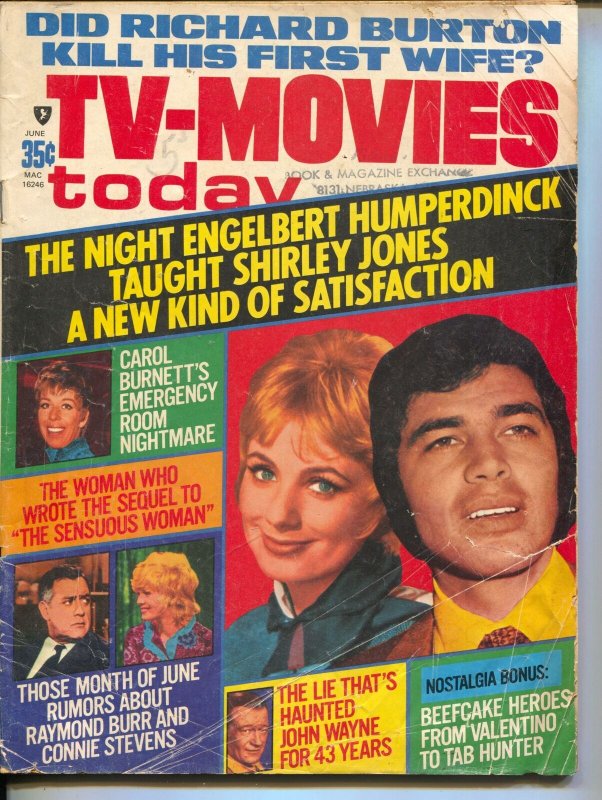 TV-Movies Today-Shirley Jones-Engelbert Humperdinck-Jun-1972