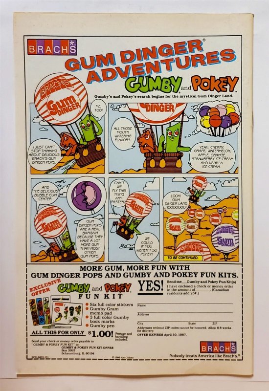 G.I. Joe, a Real American Hero #56 (Feb 1987, Marvel) VF-